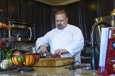 Wounded warrior and Air Force veteran Tim McDonough took his cooking skills to the next level, graduating from the prestigious Culinary Institute of America.